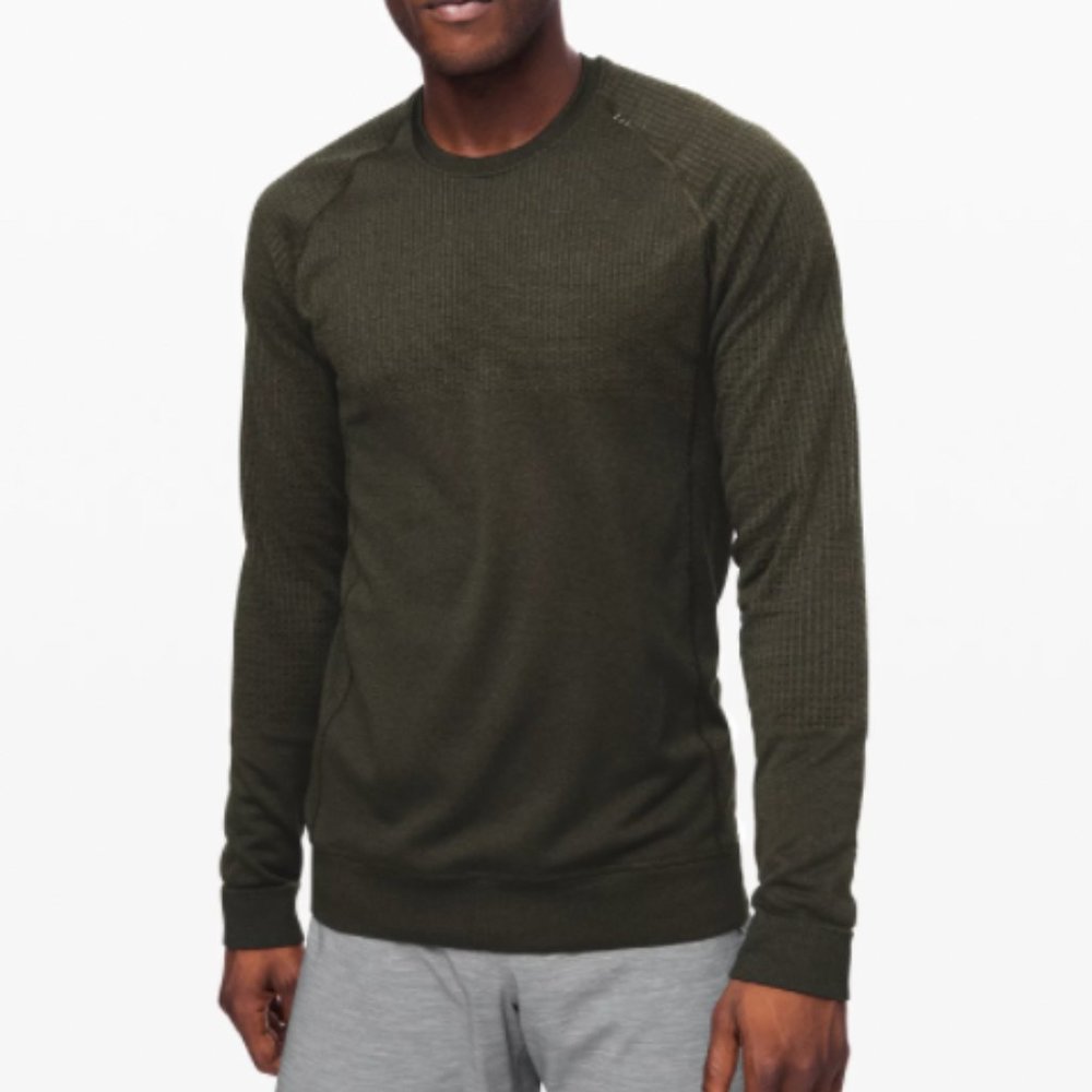 Lululemon Mens Engineered Warmth Long Sleeve Crew | M